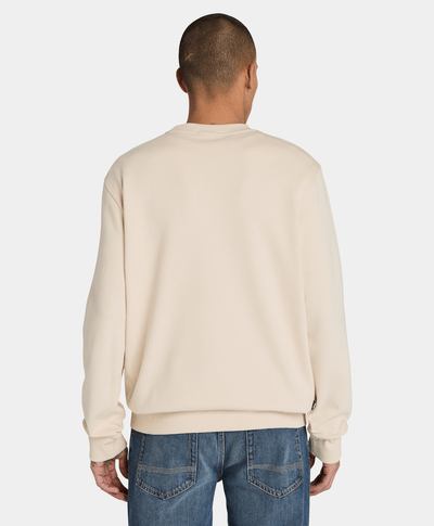 Sudadera Regular Fit Para Hombre, Beige