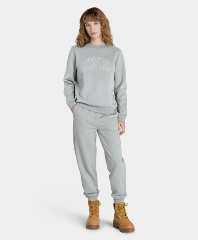 Sudadera Relaxed Fit Para Mujer, Gris