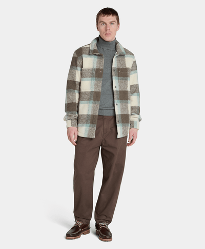 Suéter De Algodón Regular Fit Para Hombre, Gris