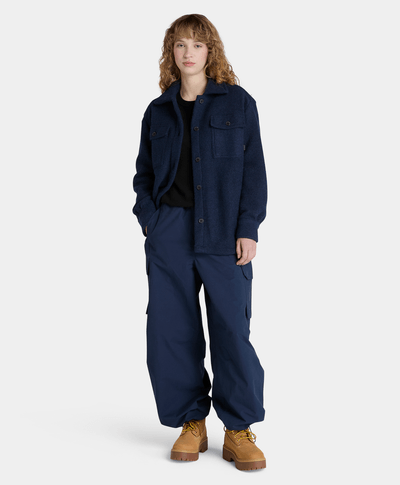 Suéter De Lana Merino Regular Fit Para Mujer, Negro