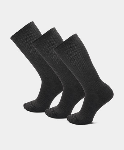 2-Pack Calcetines Crew Unisex, Gris