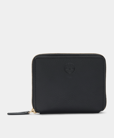 Cartera Con Cierre Para Mujer, Negro