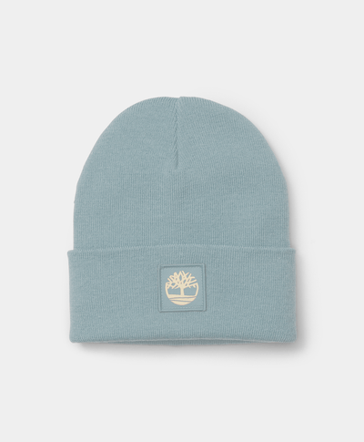 Gorro Con Parche A Tono Para Hombre, Azul