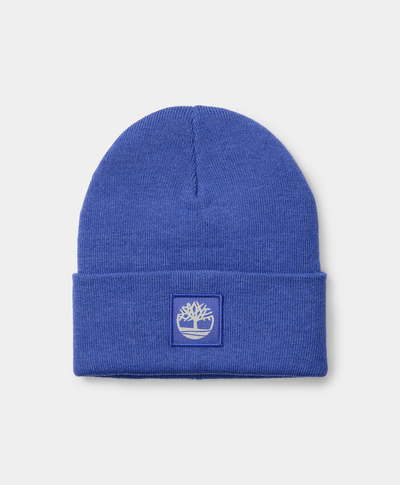 Gorro Con Parche A Tono Para Hombre, Azul