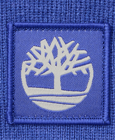 Gorro Con Parche A Tono Para Hombre, Azul