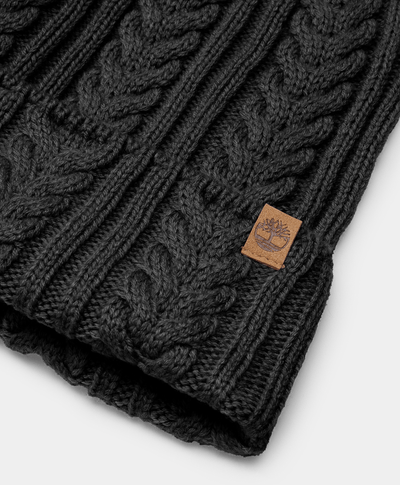 Gorro Tejido Para Mujer, Negro