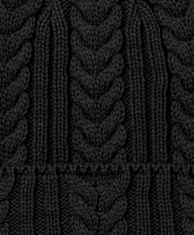 Gorro Tejido Para Mujer, Negro