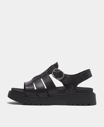 Sandalias Clairemont Way Fisherman para mujer, Negro