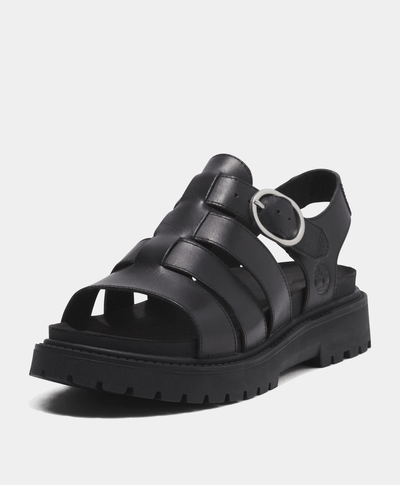Sandalias Clairemont Way Fisherman para mujer, Negro