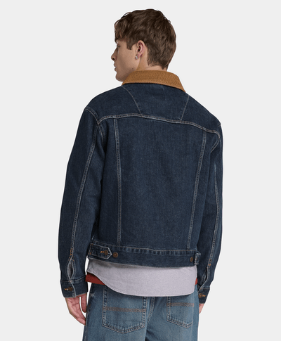 Chamarra Denim Para Hombre, Azul