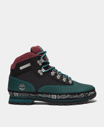 Botas Euro Hiker Mid "Dia de Muertos" Para Hombre, Verde