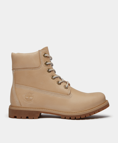 Botas Premium 6 Inch Impermeables Waterproof Para Mujer, Beige