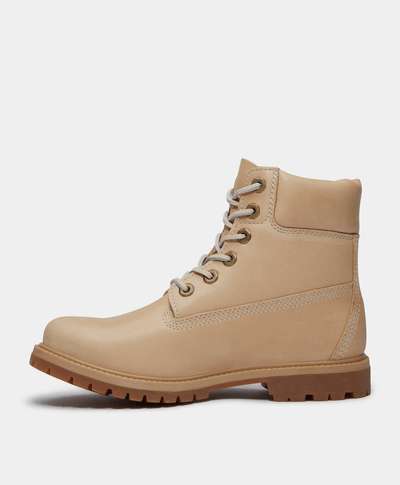 Botas Premium 6 Inch Impermeables Waterproof Para Mujer, Beige