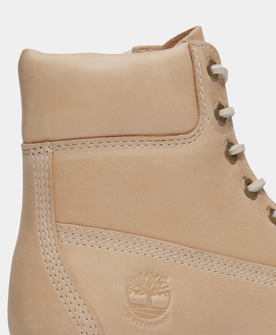 Botas Premium 6 Inch Impermeables Waterproof Para Mujer, Beige
