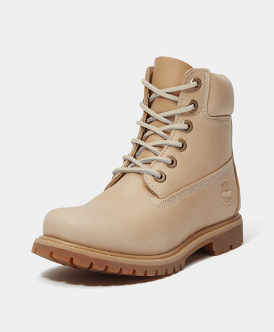 Botas Premium 6 Inch Impermeables Waterproof Para Mujer, Beige