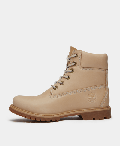 Botas Premium 6 Inch Impermeables Waterproof Para Mujer, Beige