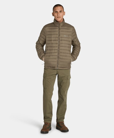 Chamarra DWR: Repelente Al Agua Para Hombre, Café