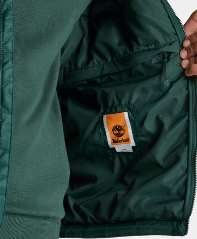 Chamarra DWR: Repelente Al Agua Para Hombre, Verde