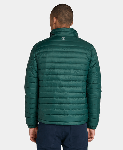 Chamarra DWR: Repelente Al Agua Para Hombre, Verde