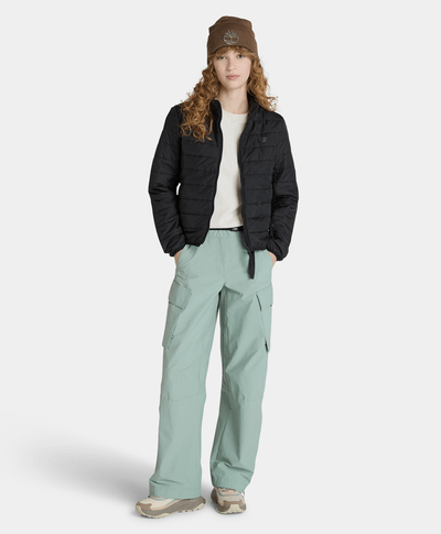 Chamarra Ligera Repelente Al Agua Regular Fit Para Hombre, Negro