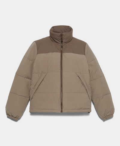 Chamarra Puffer Welch Mountain Regular Fit Para Mujer, Café