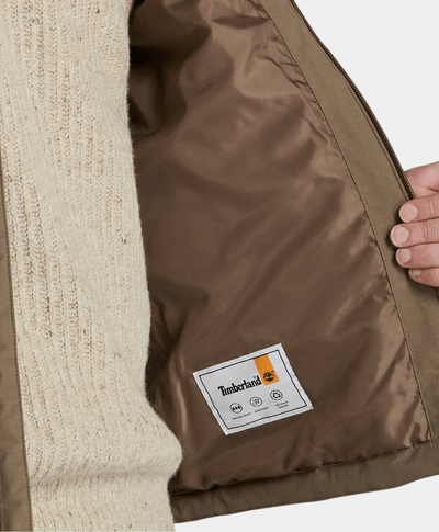Chamarra Winnick Waterproof Impermeable Para Hombre, Café