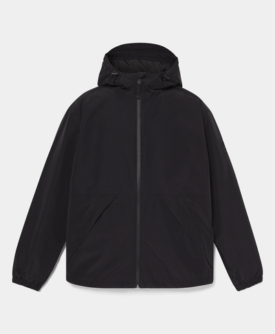 Chamarra Winnick Waterproof Impermeable Para Hombre, Negro