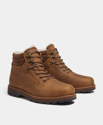 Botas Britton Road Mid Impermeables Waterproof Para Hombre, Café