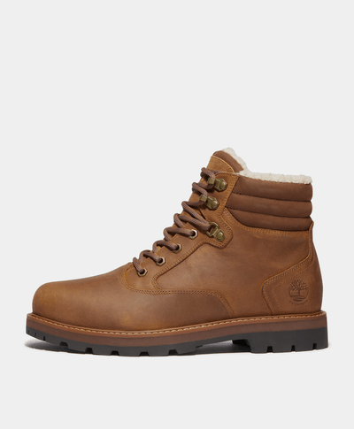 Botas Britton Road Mid Impermeables Waterproof Para Hombre, Café