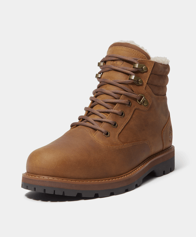 Botas Britton Road Mid Impermeables Waterproof Para Hombre, Café