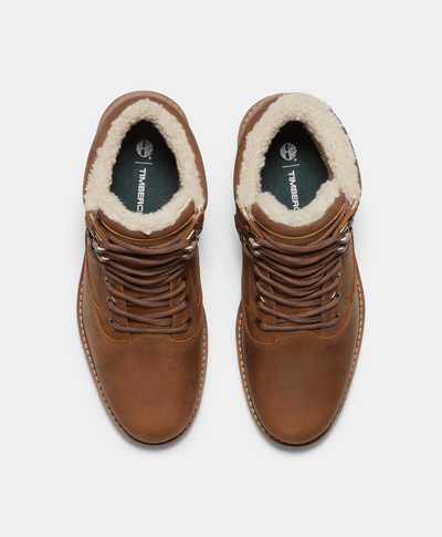Botas Britton Road Mid Impermeables Waterproof Para Hombre, Café