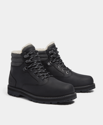 Botas Britton Road Mid Impermeables Waterproof Para Hombre, Negro
