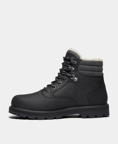 Botas Britton Road Mid Impermeables Waterproof Para Hombre, Negro