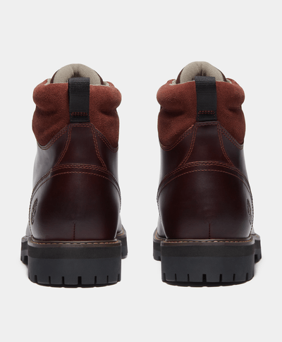 Botas Britton Road Mid Impermeables Waterproof Para Hombre, Vino