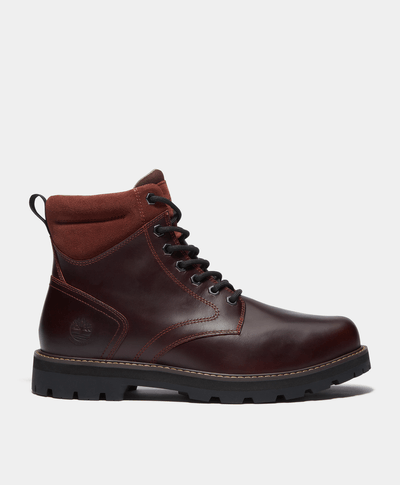Botas Britton Road Mid Impermeables Waterproof Para Hombre, Vino