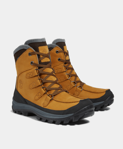 Botas Chillberg Mid Impermeables Waterproof Para Hombre, Amarillo