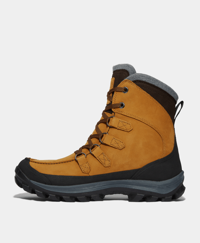 Botas Chillberg Mid Impermeables Waterproof Para Hombre, Amarillo
