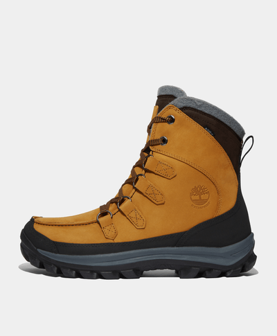 Botas Chillberg Mid Impermeables Waterproof Para Hombre, Amarillo