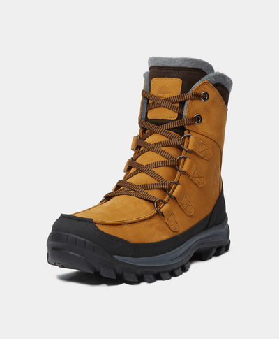 Botas Chillberg Mid Impermeables Waterproof Para Hombre, Amarillo