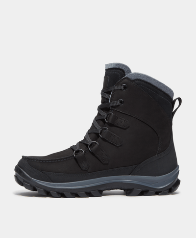 Botas Chillberg Mid Impermeables Waterproof Para Hombre, Negro