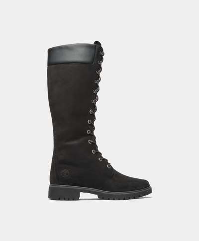 Botas Premium 14 Inch Impermeables Waterproof Para Mujer, Negro