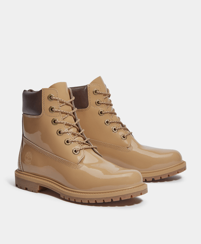 Botas Premium 6 Inch Para Mujer, Amarillo
