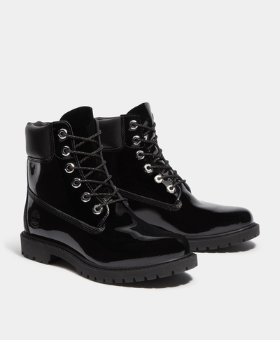 Botas Premium 6 Inch Para Mujer, Negro