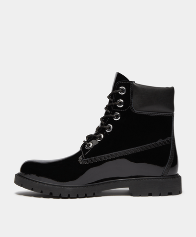 Botas Premium 6 Inch Para Mujer, Negro
