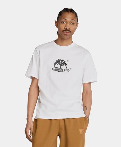 Playera Authentic Fit Grafico Field Boot Unisex, Blanco