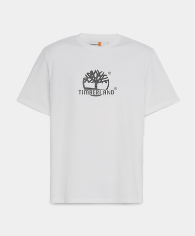 Playera Authentic Fit Grafico Field Boot Unisex, Blanco