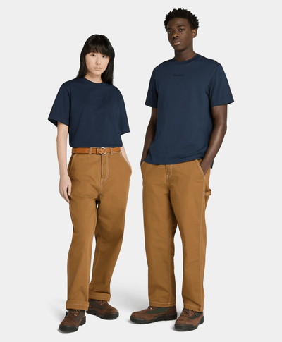 Playera Authentic Fit Con Logo Unisex, Azul