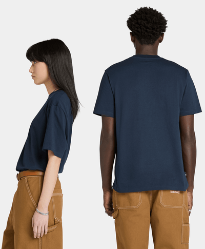 Playera Authentic Fit Con Logo Unisex, Azul