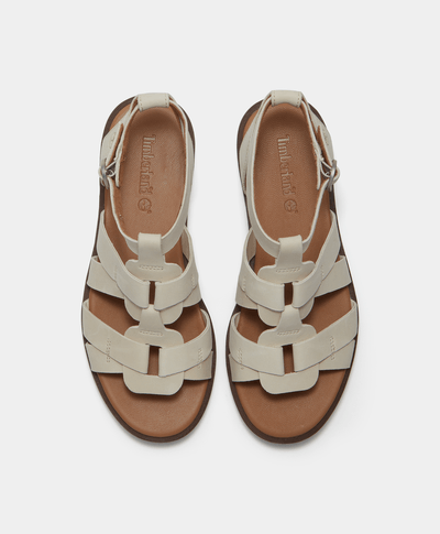 Sandalias Calista Bay Fisherman para Mujer, Beige