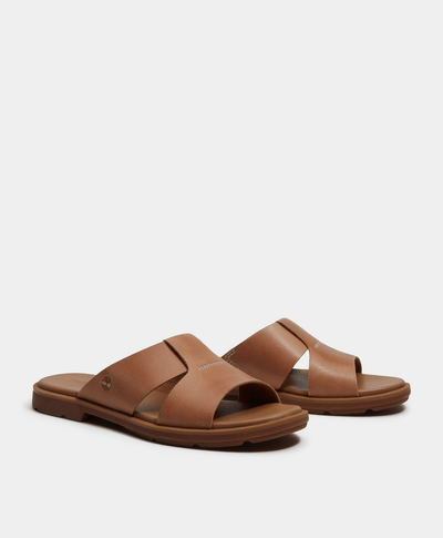 Sandalias Calista Bay Slide para Mujer, Café